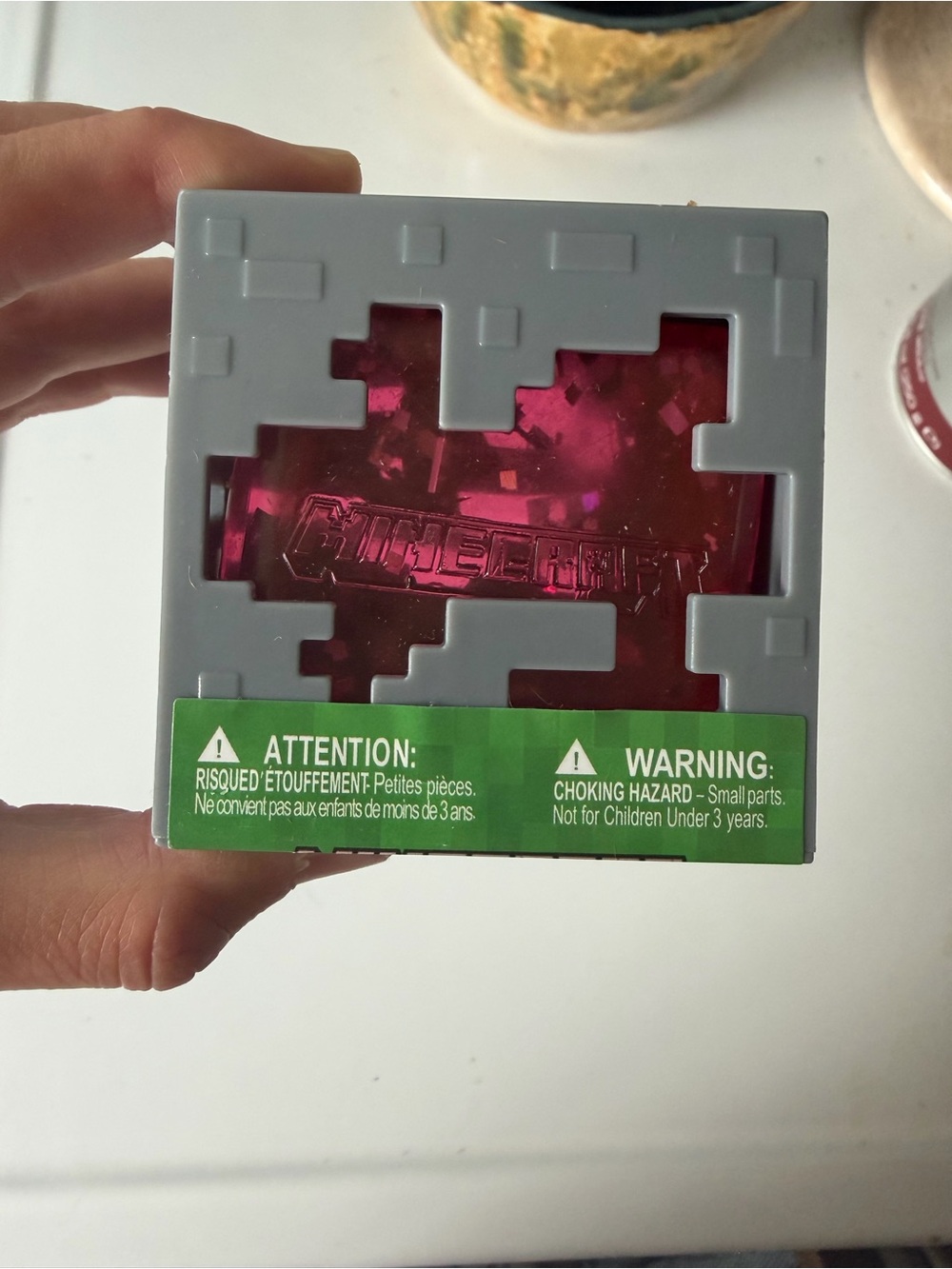 Minecraft Dark Pink/Red Jelly Cube Squish